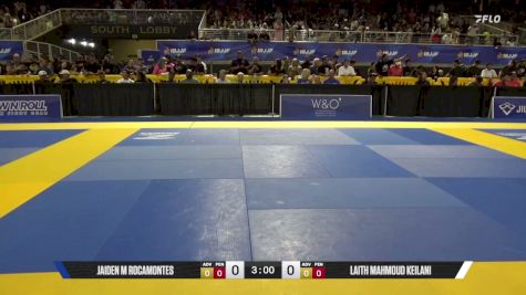 Laith Mahmoud Keilani vs Jaiden M Rocamontes 2026 Pan Kids Jiu-Jitsu IBJJF Championship