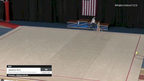 Jessica Kim - Ball, Nelys School of Rhythmic Gymnastics - 2021 Rhythmic Elite Qualifier