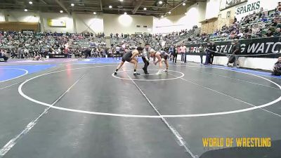 182 lbs Round Of 32 - Kolby Clark, Upper Valley Aces vs Roscoe Carreno, Wasco Wrestling
