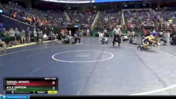 3A 106 Semifinal - Kyle Simpson, Parkwood vs Samuel Aponte, Cape Fear