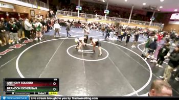 215 lbs Cons. Round 3 - Brandon Eickerman, Hanford vs Anthony Solorio, Othello