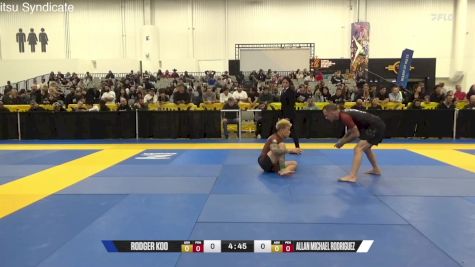 Allan Michael Rodriguez vs Rodger Koo 2024 World IBJJF Jiu-Jitsu No-Gi Championship