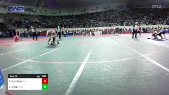 150 lbs Round Of 64 - Payton Branham, Yukon vs Talon Grady, Piedmont