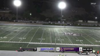 Replay: Westcliff vs Whittier | Sep 11 @ 7 PM