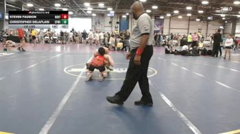 135 lbs Rr Rnd 3 - Steven Faubion, North Carolina National Team Red vs Christopher Delaplain, Shore Thing Surf