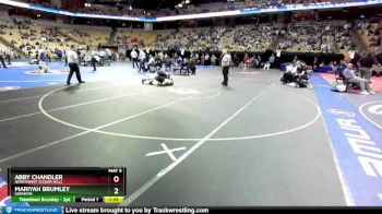 190 Class 2 lbs Semifinal - Abby Chandler, Northwest (Cedar Hill) vs Mariyah Brumley, Lebanon