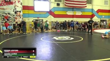 135 lbs Semifinal - Gianna Alirez, Greeley West vs Kimmie Ledford, Laramie