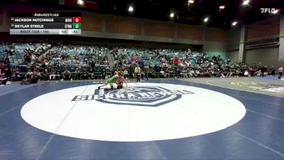 165 lbs Cons. Round 2 - Skylar Steele, St. Mary`s vs Jackson Hutchings, Reno