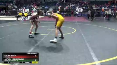 125 lbs Cons. Round 4 - Jayden Hermacinski, Peoria Razorbacks WC vs Lucas Maida, Stampede WC