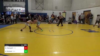 80 lbs Consi Of 16 #2 - Garrett Ciampoli, Tyrone vs Hines Kromel, TDWC