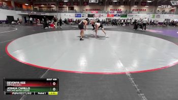 157 lbs Cons. Round 2 - Joshua Camillo, Wayland Baptist (Texas) vs Devonya Kee, Simpson (Calif.)