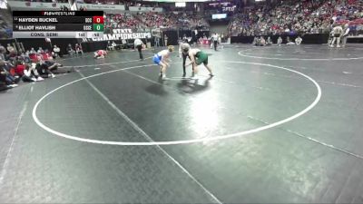 D2-215 lbs Cons. Semi - Hayden Buckel, Saint Croix Central vs Elliot Havlish, Osceola