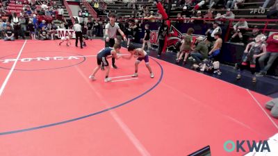 64 lbs Semifinal - Malachi Rowe, ArkCity Takedown vs Van Richardson, Tironook Wrestling