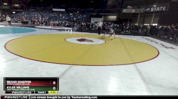 110 lbs Semifinal - Beaudi Shaeffer, Othello Wrestling Club vs Kyler Williams, Port Angeles Wrestling Club