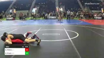 98 lbs Final - Brody Peters, Az Tilters vs Garrett Prock, Payson WC