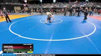 6 lbs Cons. Round 1 - Adan Doss, Austin Lake Travis vs Lou Petkus, Southlake Carroll