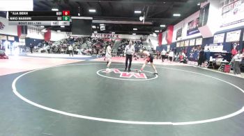 150 lbs Cons. Round 5 - Ilia Bekh, Mission Viejo vs Niko Bassiri, Beckman