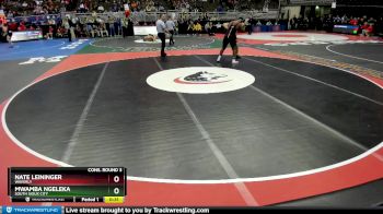 Cons. Round 3 - Nate Leininger, Waverly vs Mwamba Ngeleka, South Sioux City