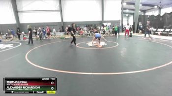 150 lbs 3rd Place Match - Alexander Richardson, FordDynastyWrestlingClub vs Thomas Megal, Seattle Wrestling Club