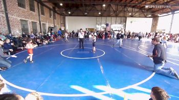 49 lbs Rr Rnd 3 - Graycie Card, Tulsa Blue T Panthers vs Isabella Vaughn, Skiatook Youth Wrestling 2022-23