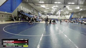 55-59 lbs Round 3 - Rhett Thacker, Altamont Longhorn Wrestling vs Kamdyn Horne, Box Elder Stingers