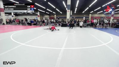 126 lbs Consi Of 16 #1 - Ian Campbell, Flower Mound High School Wrestling vs Alex Chen, Carrollton Thunder Wrestling