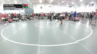 160 lbs Round Robin 3 - Cohen Prouse, WV Wild - HS vs Jackson Swingle, Jacket Wrestling Club - HS