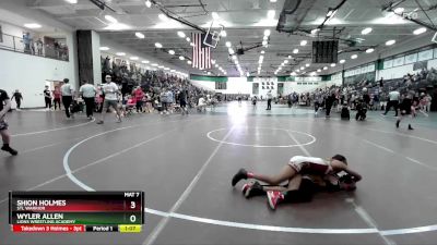 80 lbs 1st Place Match - Wyler Allen, Lions Wrestling Academy vs Shion Holmes, STL Warrior