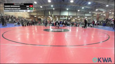 43 lbs Consi Of 8 #2 - Kaiser Mindemann, Darko Valley Wolf Pack vs Cooper McFarland, Unattached