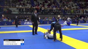 AUGUSTIN MIGUEL GIMENEZ vs OZIEL SANTOS DE CARVALHO 2024 European Jiu-Jitsu IBJJF Championship