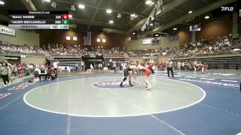 3A 190 lbs Semifinal - Hazen Meccariello, Emery vs Isaac Dansie, Juab