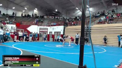 165 lbs 5th Place Match - Cayden Yuran, Elite Athletic Club vs Jaxsin Prater, East Central