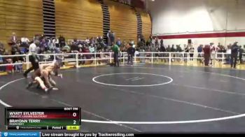 113 lbs Cons. Round 3 - Braydnn Terry, Moorcroft vs Wyatt Sylvester, Lingle-Ft. Laramie/Southeast