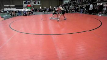157A Semifinal - Brody Wilson, Sand Springs vs Colton Fowler, Seckman