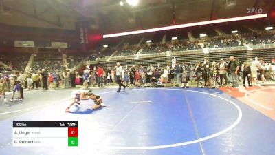 100 lbs Rr Rnd 1 - Arlo Unger, Yuma vs Gavin Reinert, High Plains Thunder