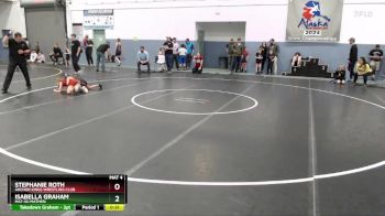 62 lbs Round 2 - Isabella Graham, Mat-Su Matmen vs Stephanie Roth, Anchor Kings Wrestling Club