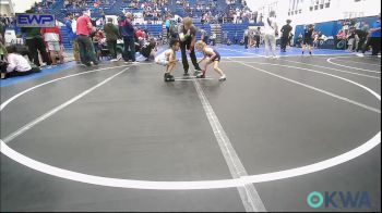 46 lbs Quarterfinal - Aspen Shelton, Team Tulsa Wrestling Club vs Antonio Gonzales, Standfast OKC