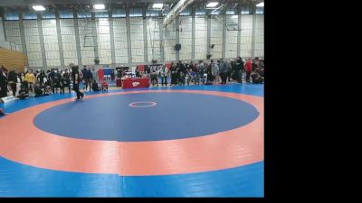 57 M 1st Place Match - Mack Pell, Unattached vs Mustafa Fahel, Takedown Academy