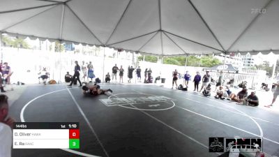 144 lbs Final - David Oliver, Hawkeye WC vs Elijah Ra, Rancho Bernardo WC