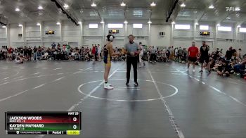 113 lbs Round 2 (6 Team) - Kayden Maynard, WV Wild vs Jackson Woods, Noke RTC