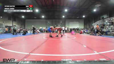 155 lbs Final - Ryder Bayer, Broken Arrow Wrestling Club vs Briar James, Sallisaw Takedown Club