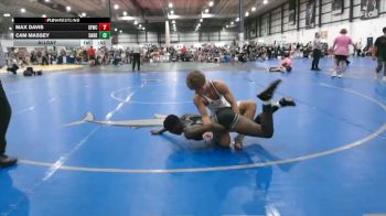 138 lbs Allday - Cam Massey, DARKHORSE vs Max Davis, SLY FOX WRESTLING CLUB