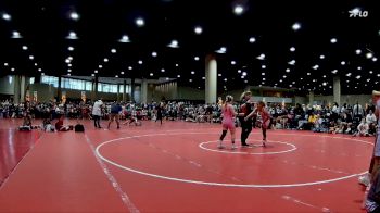 120 lbs Quarterfinals (8 Team) - Madison Krail, BRAWL Pink vs Mia Ortiz, Intergalactic Angels