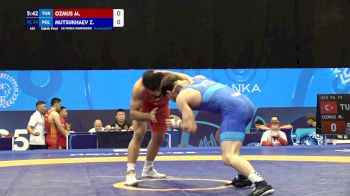 74 kg 1/8 Final - Muhammed Ozmus, Turkiye vs Zelimkhan Mutsukhaev, Poland