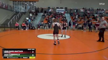 122 lbs 1st Place Match - John David Shattuck, Grissom Hs vs Zach Turberville, Muscle Shoals