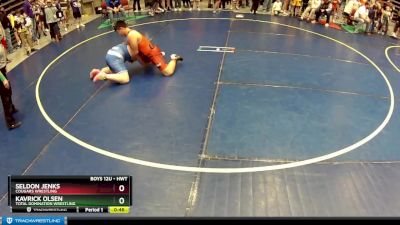 Cons. Semi - Kavrick Olsen, Total Domination Wrestling vs Seldon Jenks, Cougars Wrestling