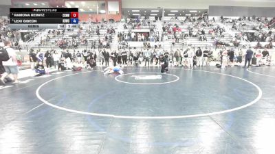 120 lbs Semis - Ramona Reinitz, CNWC Concede Nothing Wrestling Club vs Lexi Gideon, Kennewick - Braves Wrestling Club