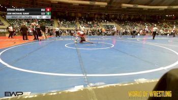 76 lbs Consi Of 16 #1 - Ethan Wilson, Wildcats Wrestling Club vs Jon Michael Gant, Elevate Wrestling Club