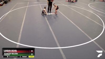 51-53 lbs Semifinal - Landon Michel, New Prague Wrestling vs Gunnar Nelson, Minnesota