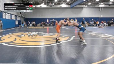 165 lbs Consolation - Thomas Rhodes, Coast Guard vs Matthew Gish, Roger Williams